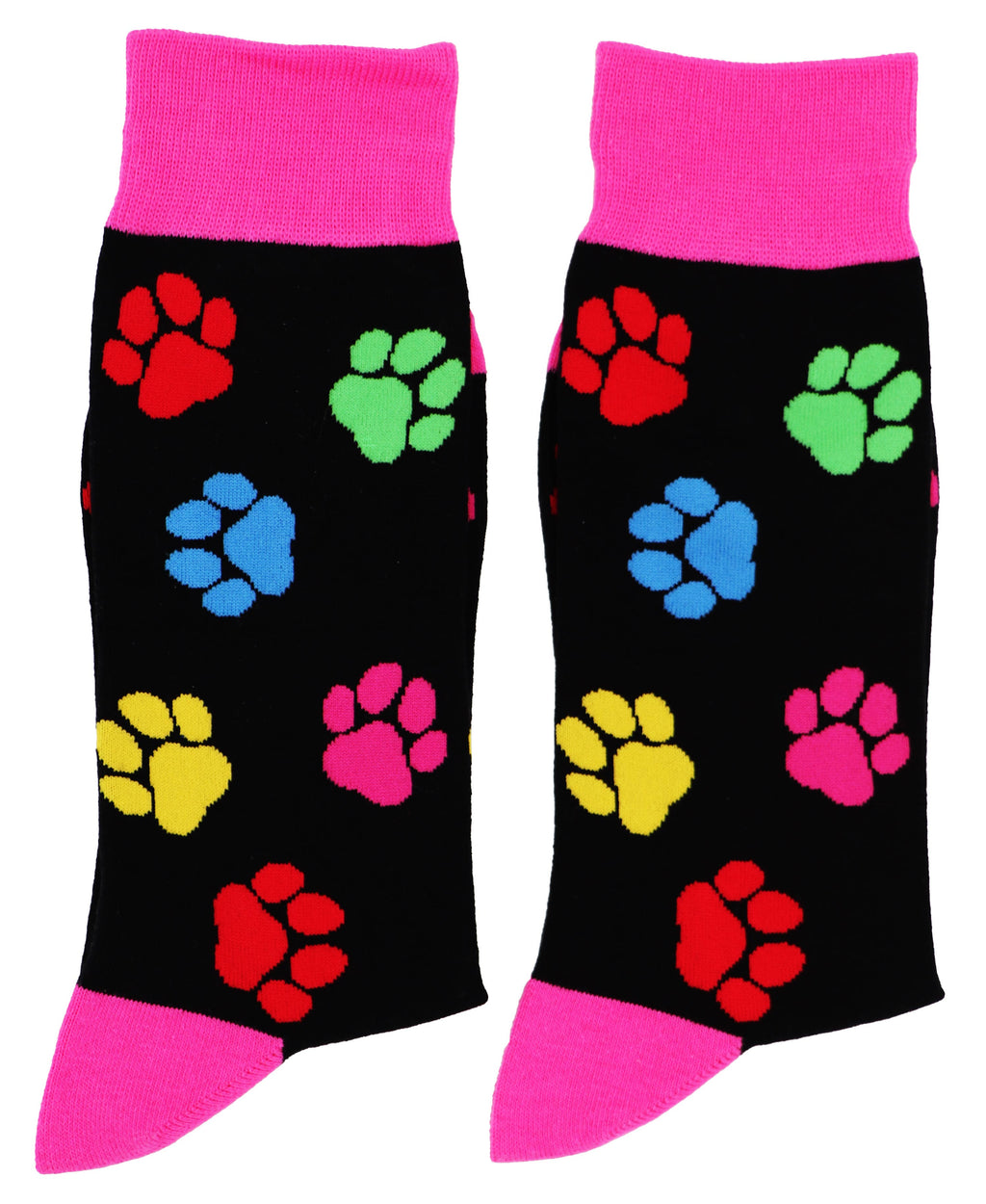 SoXcellent - Dog Paw Animal Unisex Fun Dress Casual Pattern Funny Socks