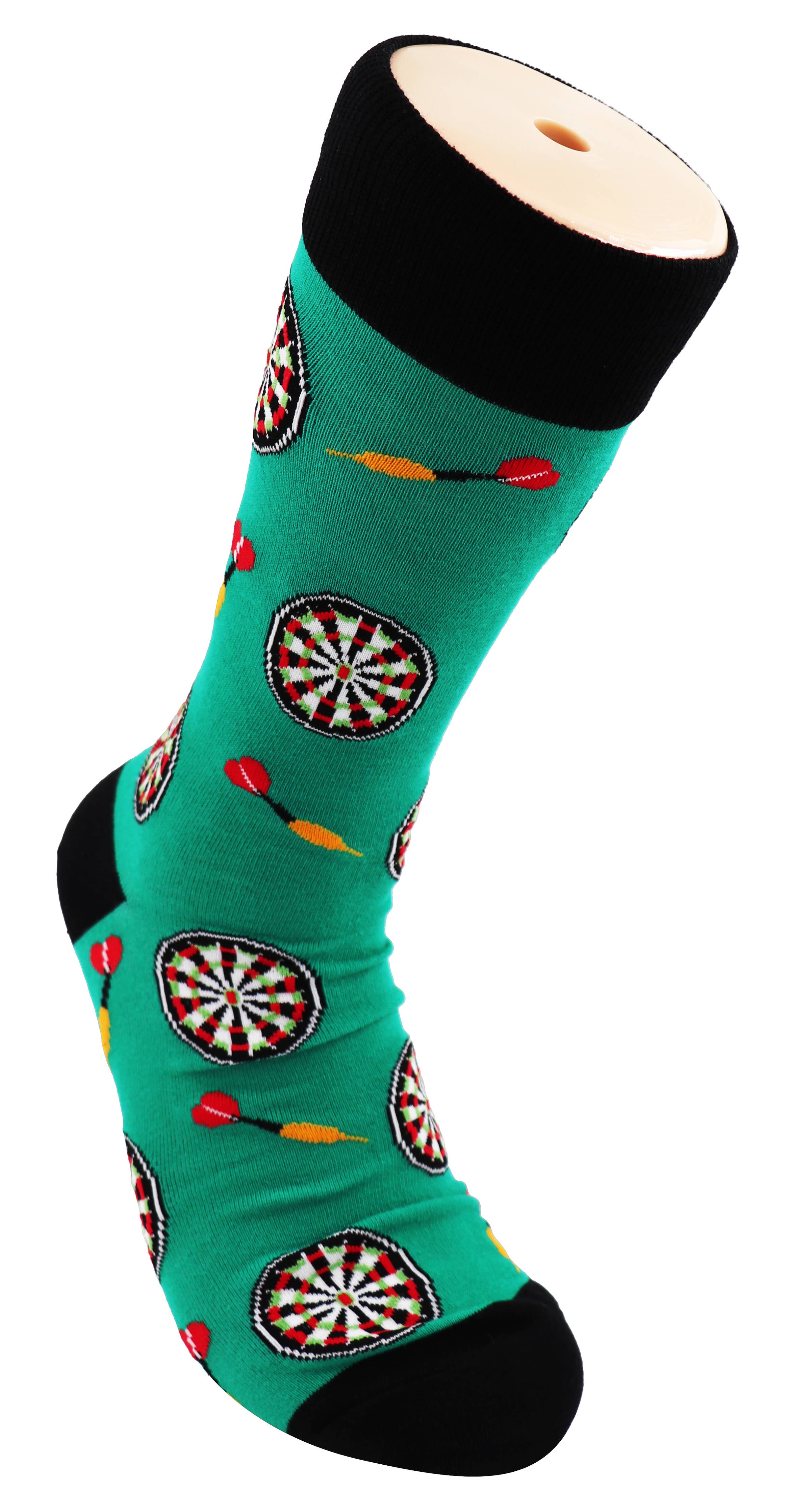 SoXcellent - Dart Board Tip Unisex Fun Dress Casual Pattern Funny Socks