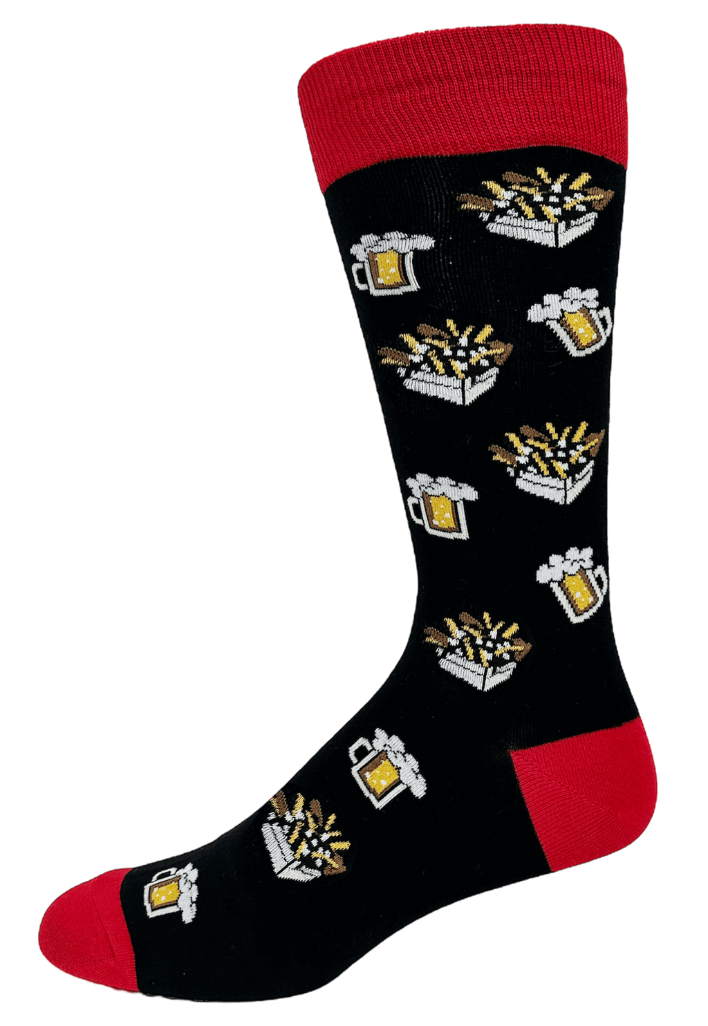CRAZY TOES - MEN'S - POUTINE & BEER