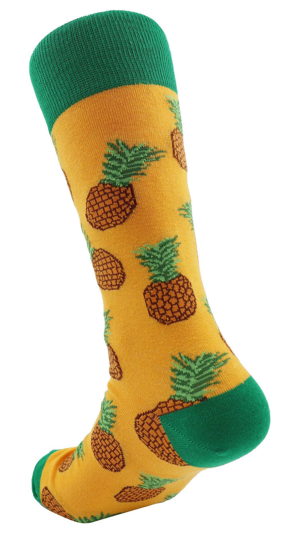 SoXcellent - Pineapple Unisex Novelty Socks - M - Yellow
