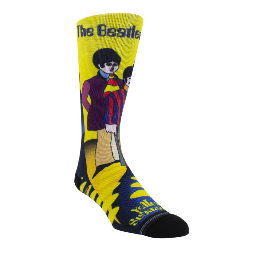 Perri's Socks - The Yellow Submarine Sea of Holes Dye Sublimation Crew Socks