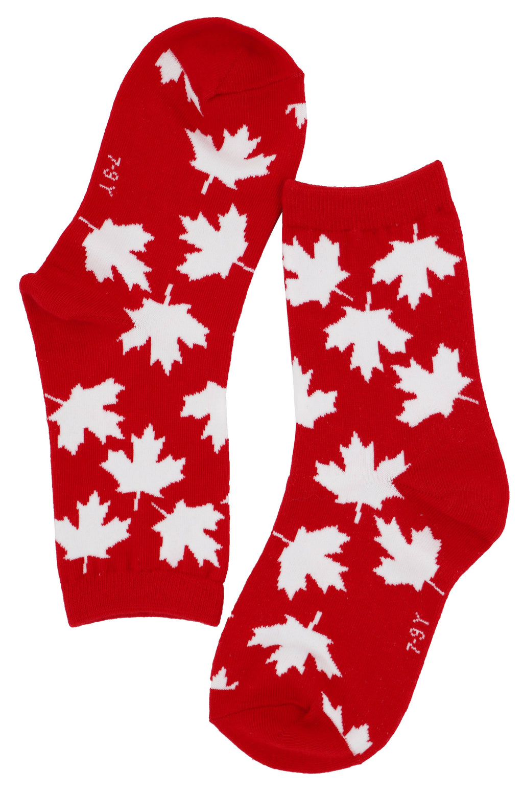 SoXcellent - Kids - Boy Girl Maple Leaves Canada Unisex Funny Novelty Socks
