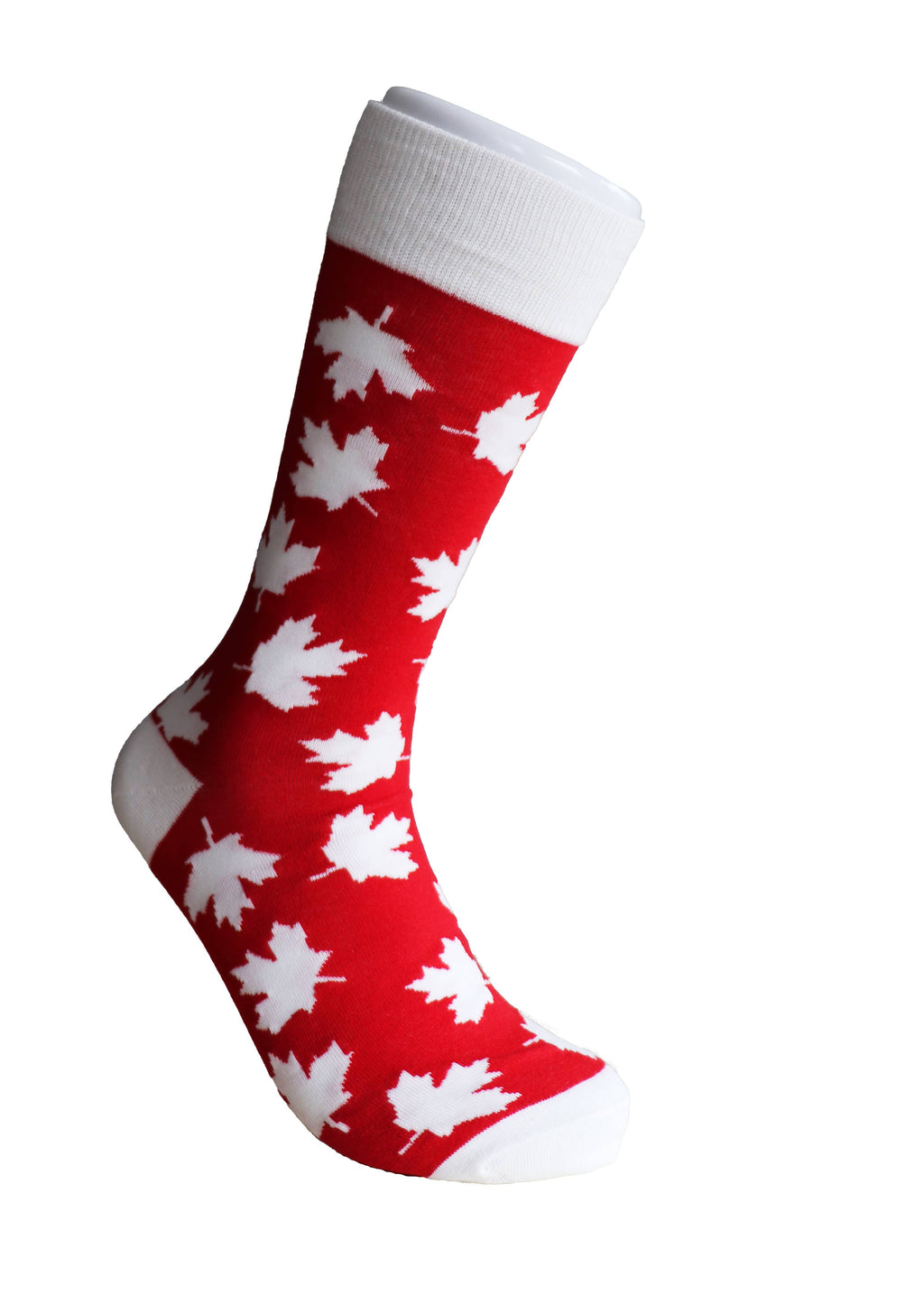 SoXcellent - Maple Leaves Canada Unisex Funny Socks - S