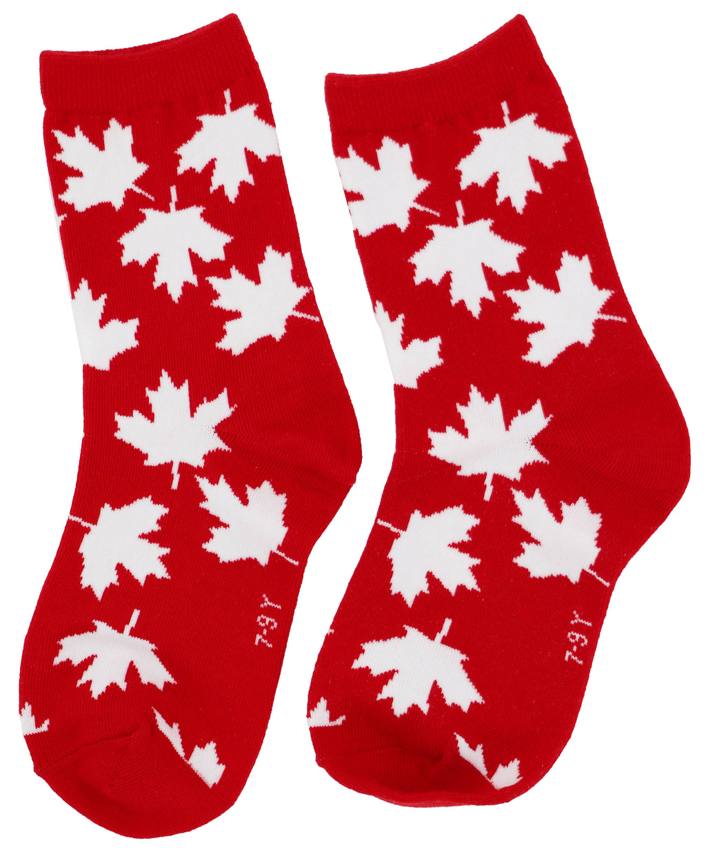 SoXcellent - Kids - Boy Girl Maple Leaves Canada Unisex Funny Novelty Socks