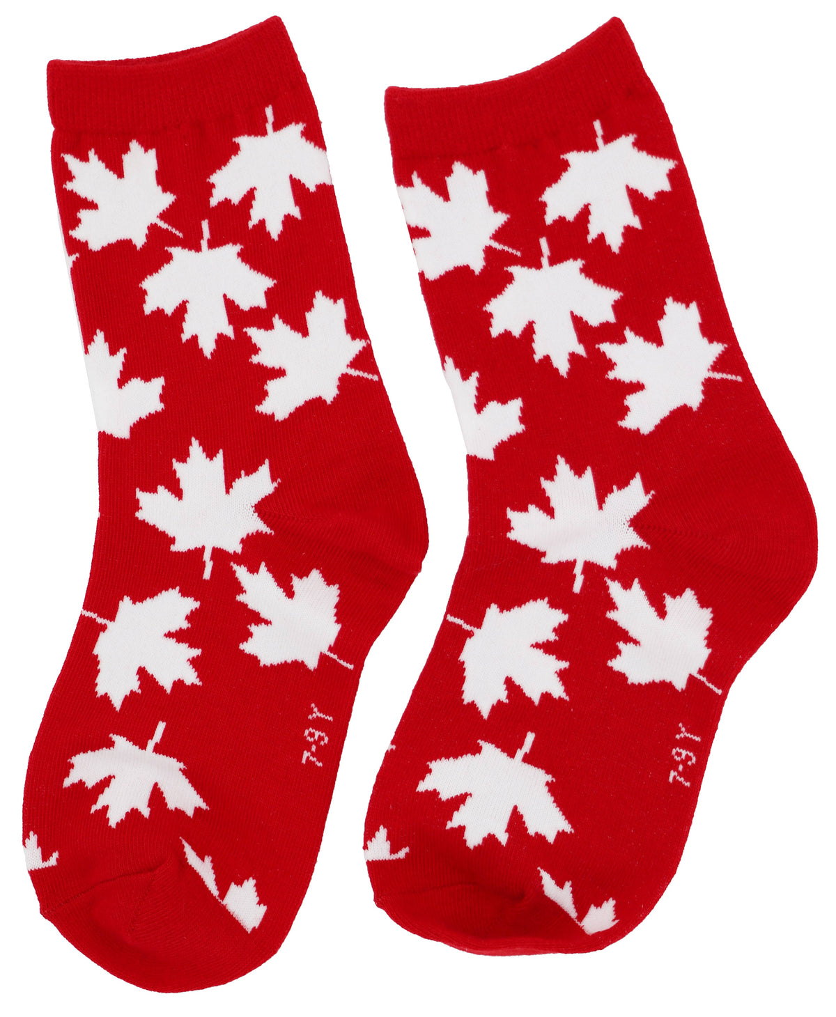 SoXcellent - Kids - Boy Girl Maple Leaves Canada Unisex Funny Novelty Socks