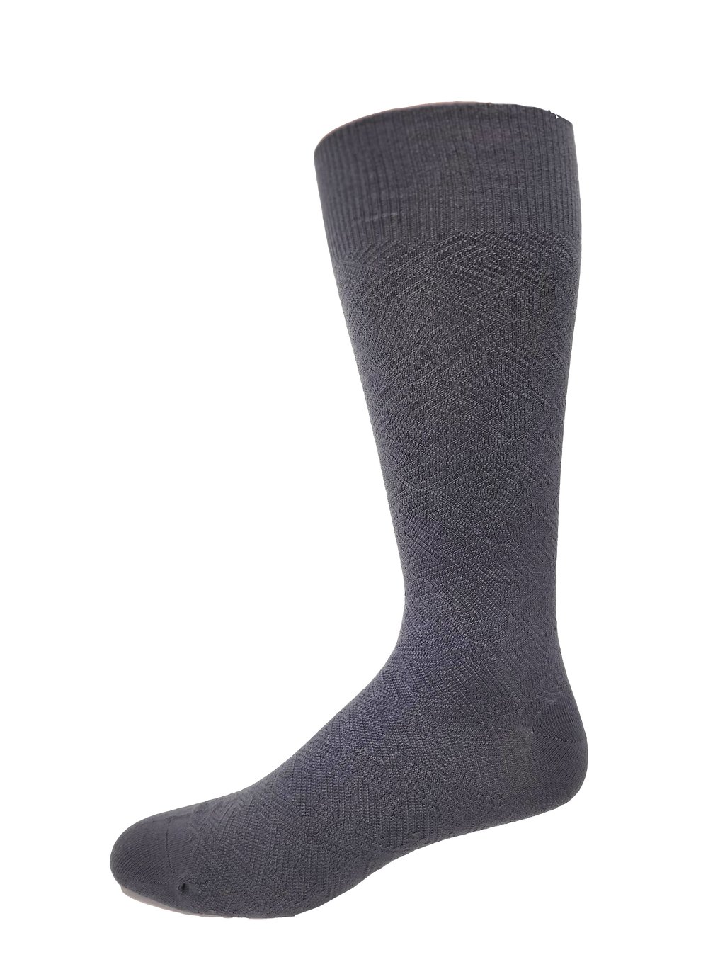 KEY - Diabetic Wellness - Men's - Non-Elastic - Bamboo - Square Illusion Socks