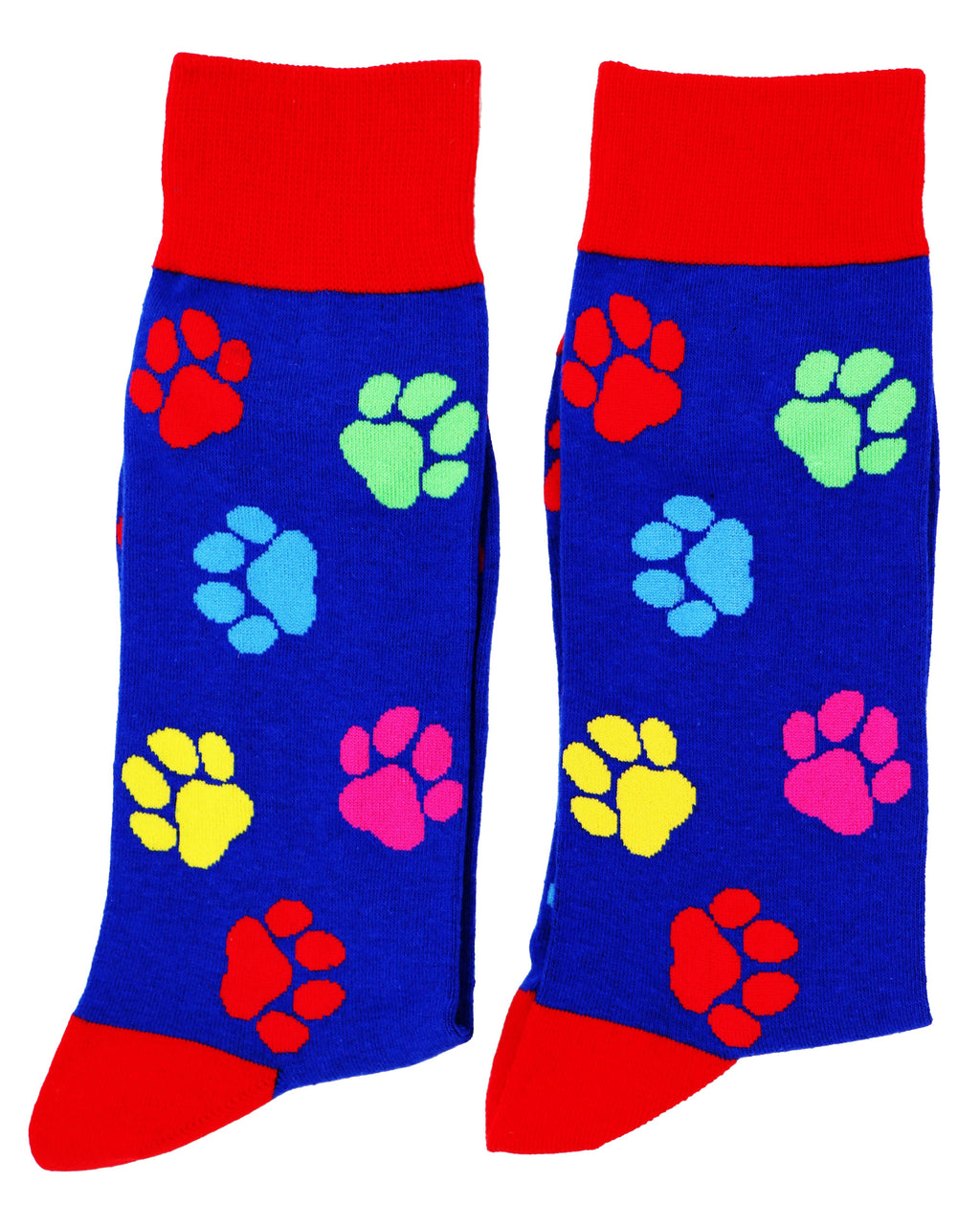 SoXcellent - Dog Paw Animal Unisex Fun Dress Casual Pattern Funny Socks