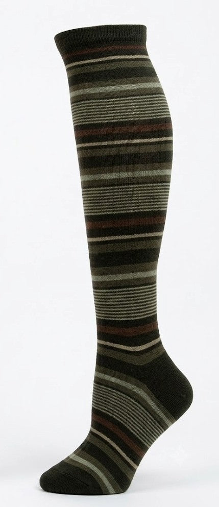 POINT ZERO - Women's - ANGORA KNEE-HIGH MULTI STRIPE Socks