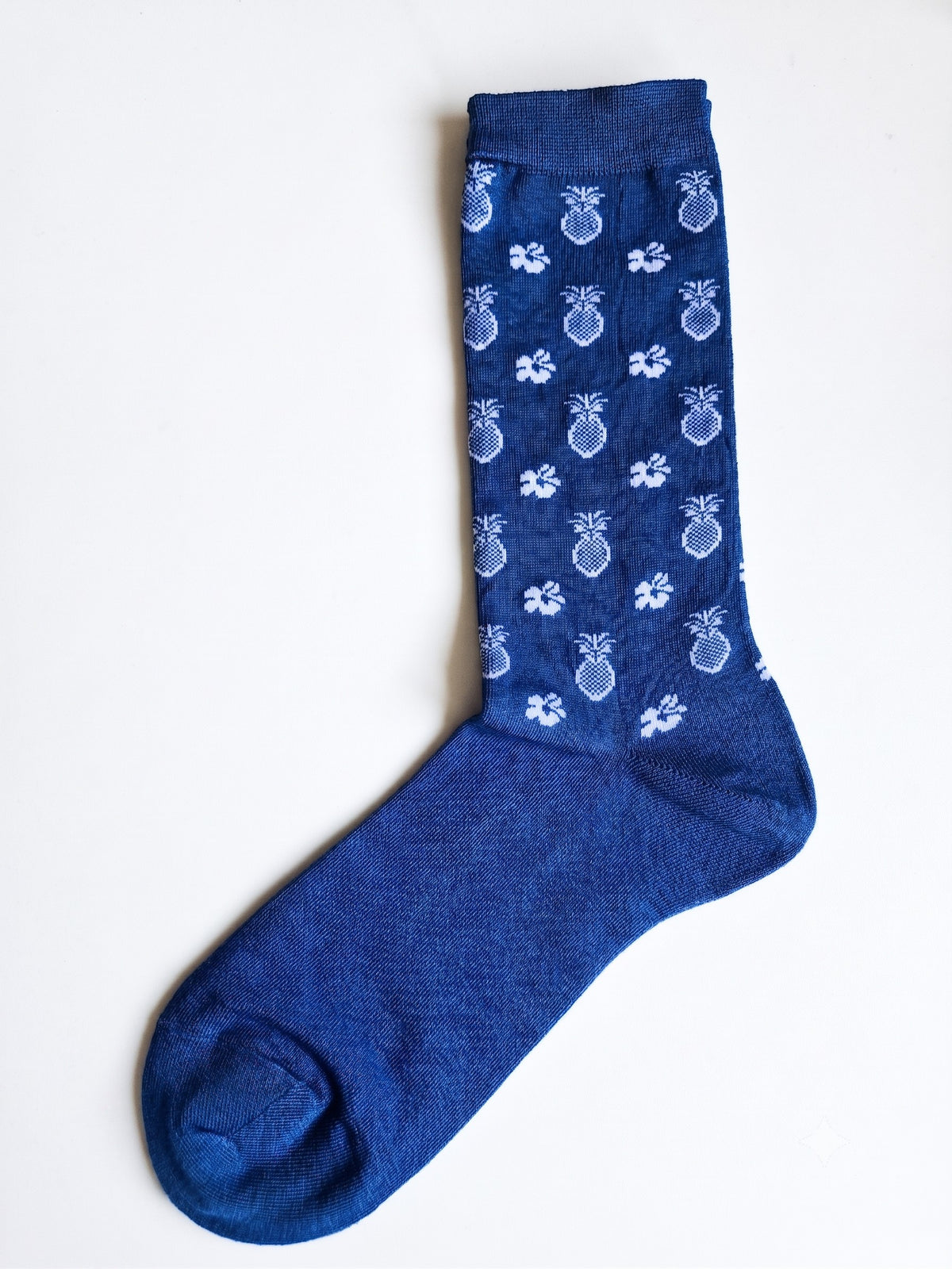POINT ZERO - Women's - BAMBOO PINEAPPLE Crew Socks