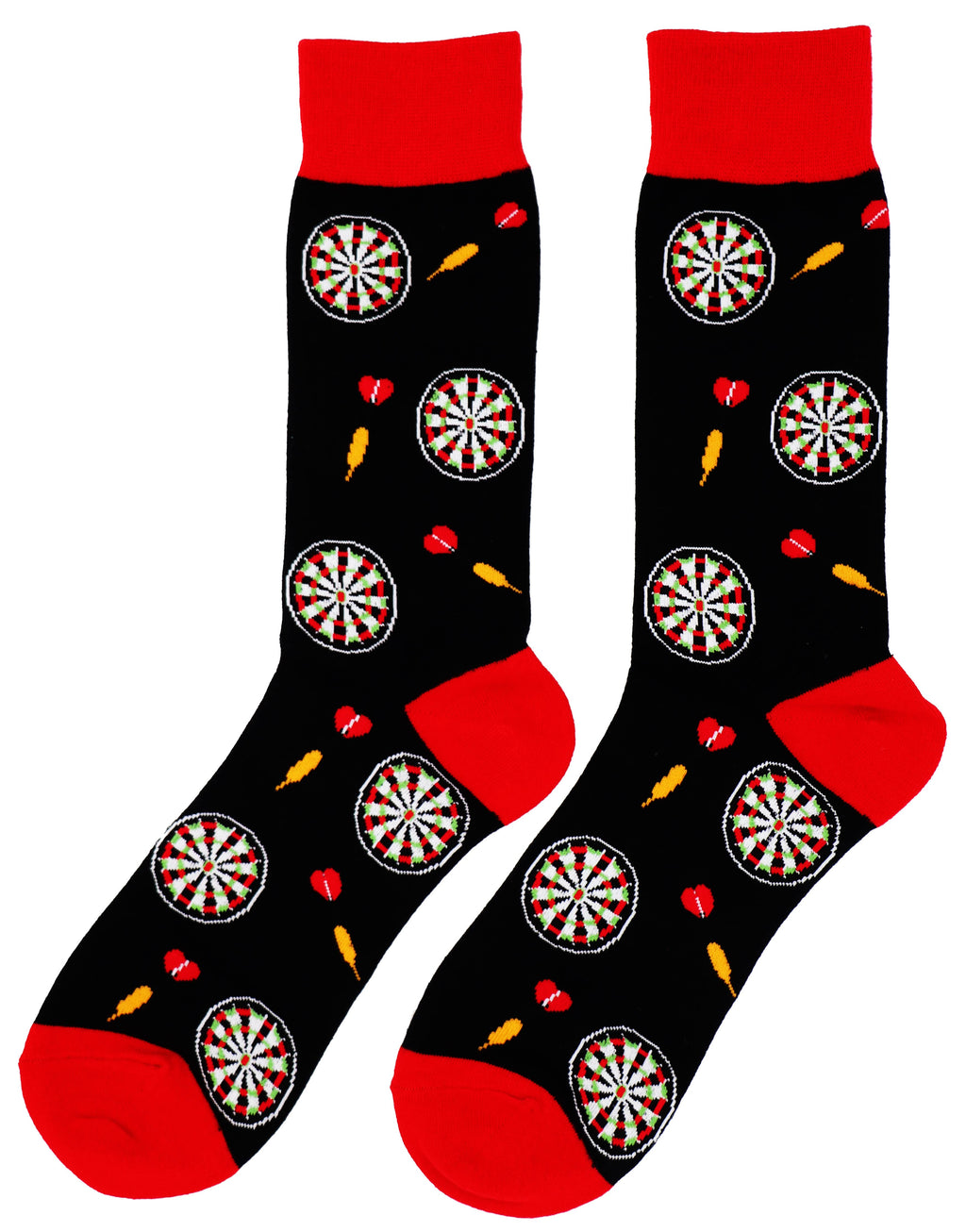 SoXcellent - Dart Board Tip Unisex Fun Dress Casual Pattern Funny Socks