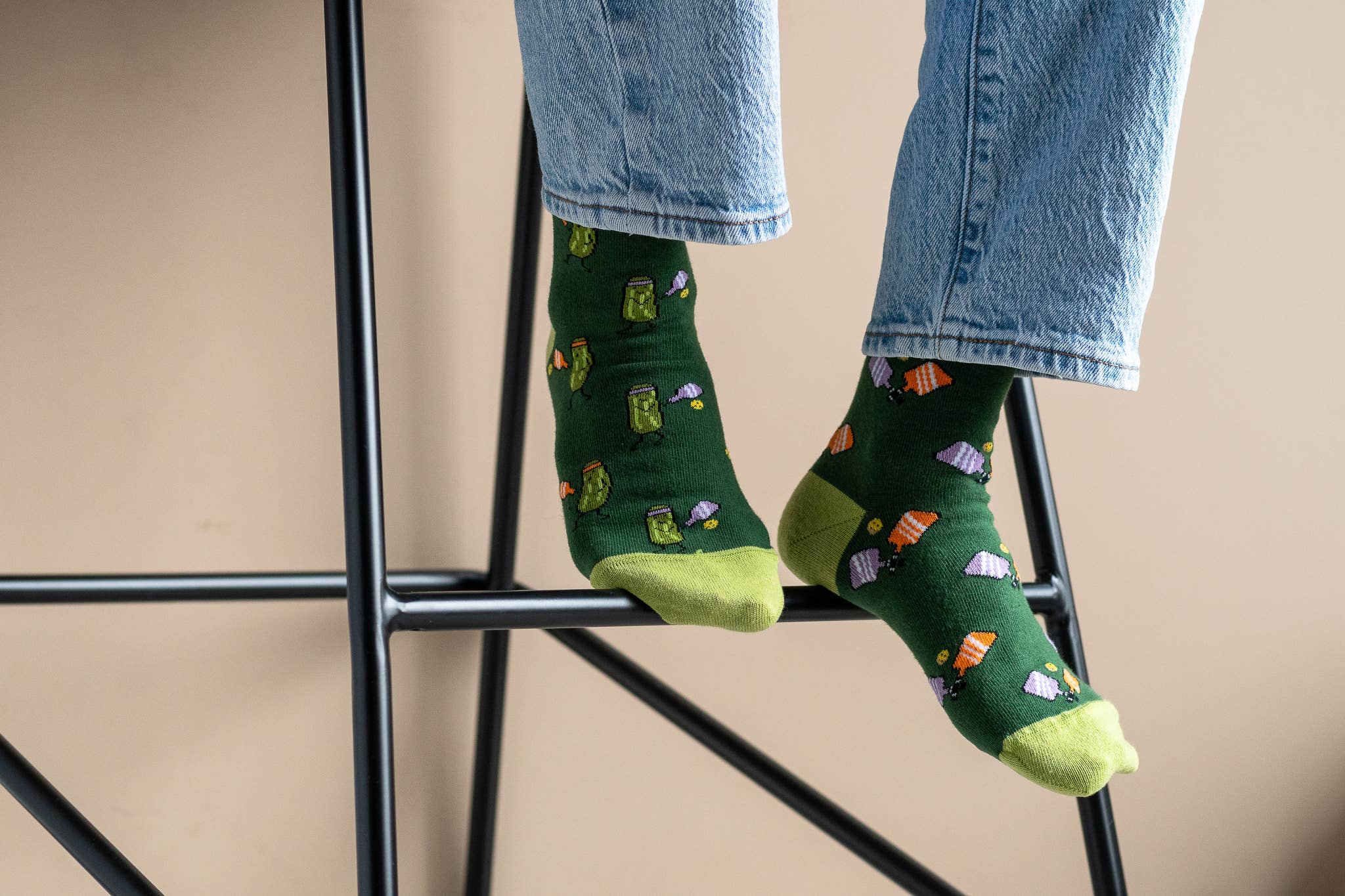 Friday Sock Co. - Women's Pickleball Crew Socks - Sporty Gift for Mother's Day