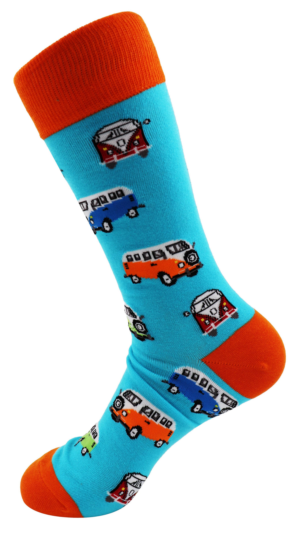 SoXcellent - Combi Van Bus Vehicle Unisex Fun Casual Pattern Funny Socks