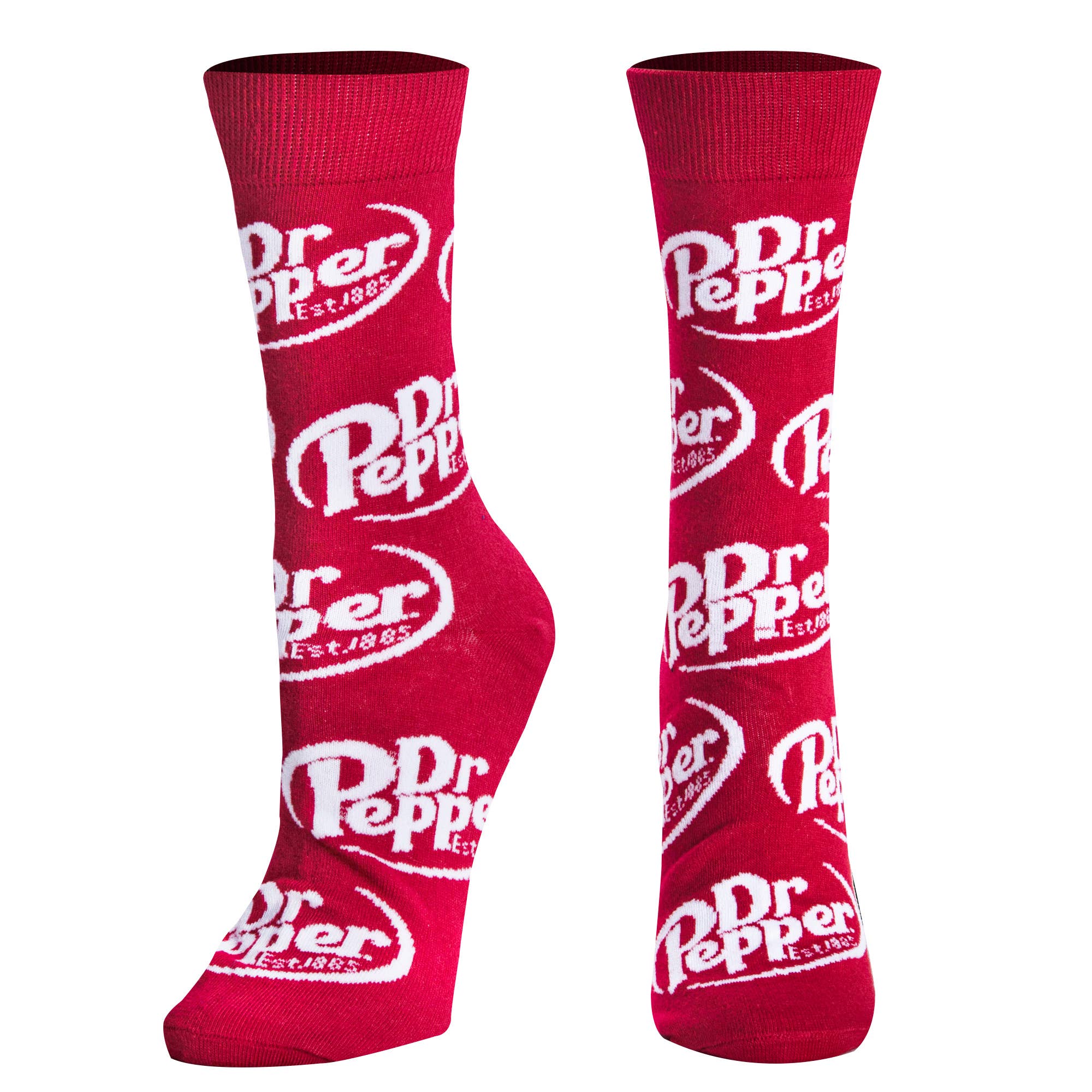 Crazy Socks - Dr Pepper - Mens Crew Folded - Crazy Socks