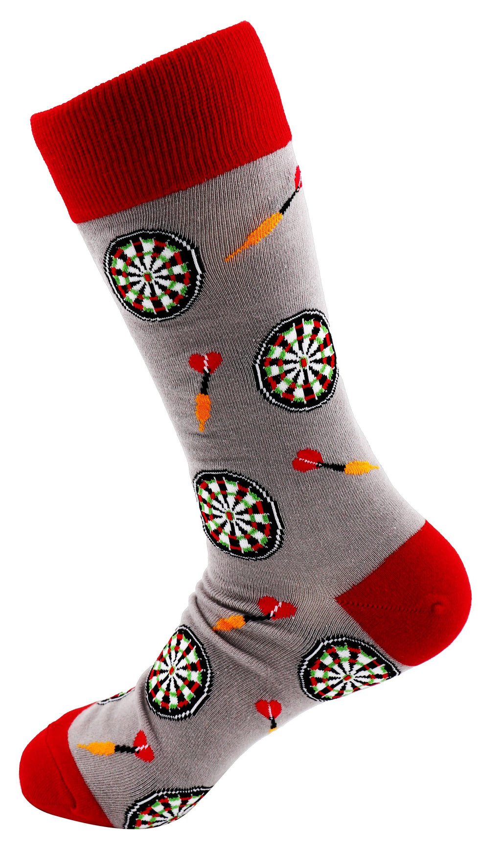 SoXcellent - Dart Board Tip Unisex Fun Dress Casual Pattern Funny Socks