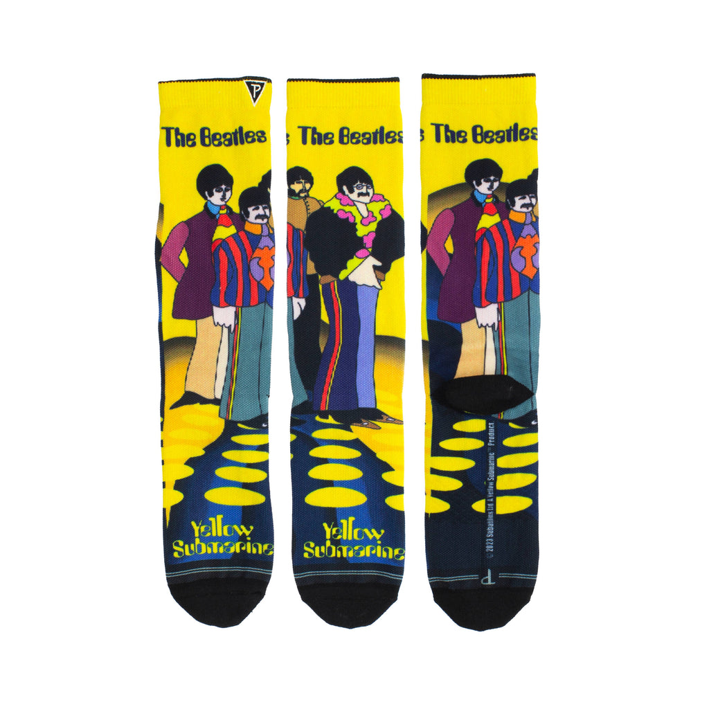 Perri's Socks - The Yellow Submarine Sea of Holes Dye Sublimation Crew Socks