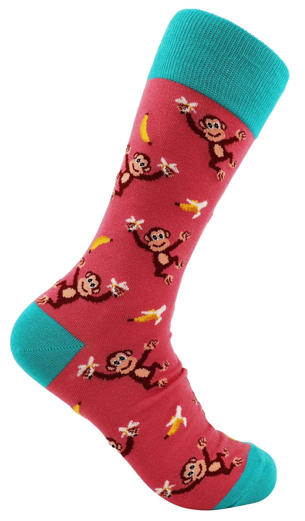 SoXcellent - Monkey Banana Unisex Fun Crew Novelty Funny Socks