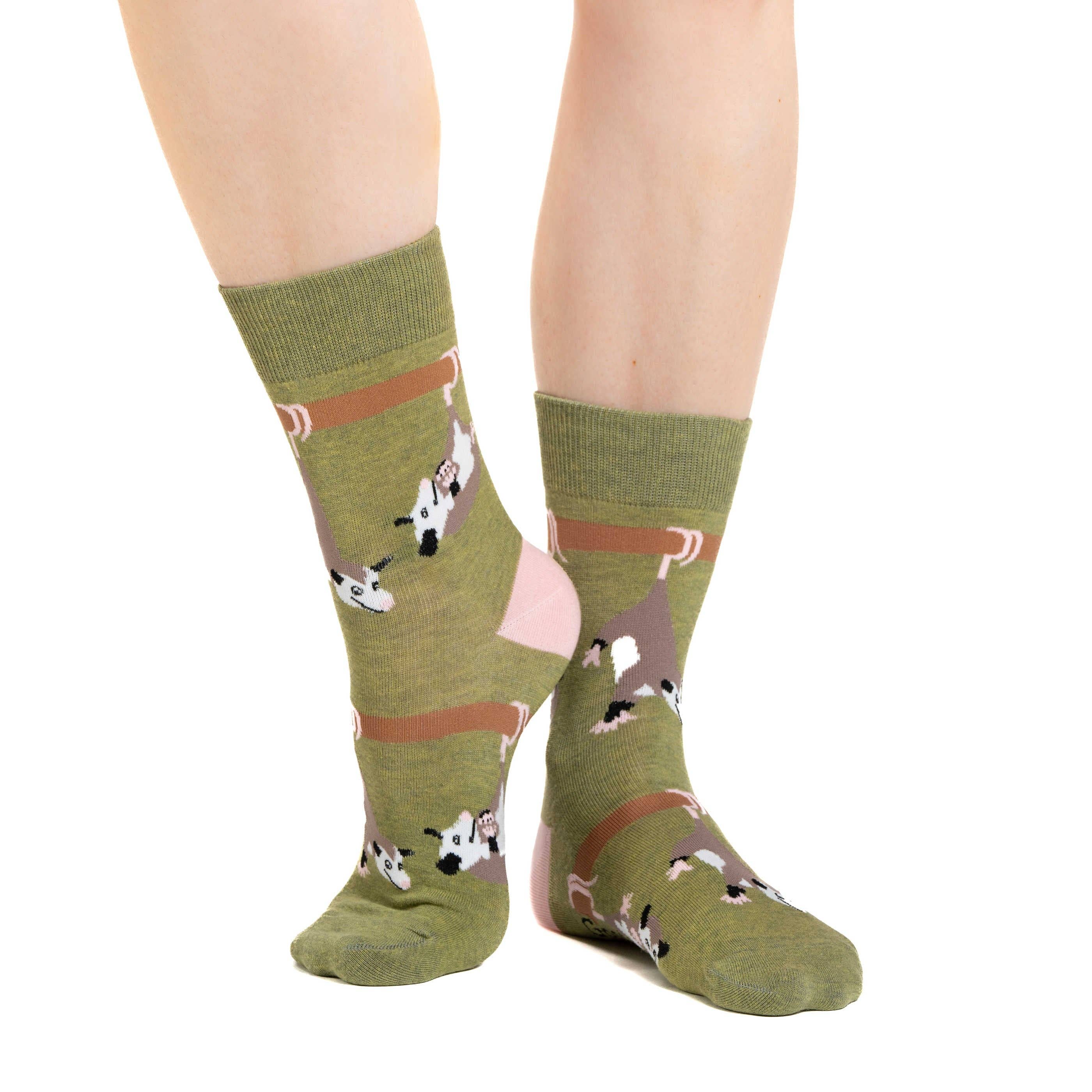 Good Luck Sock - Women's Opossums Hanging Out Socks