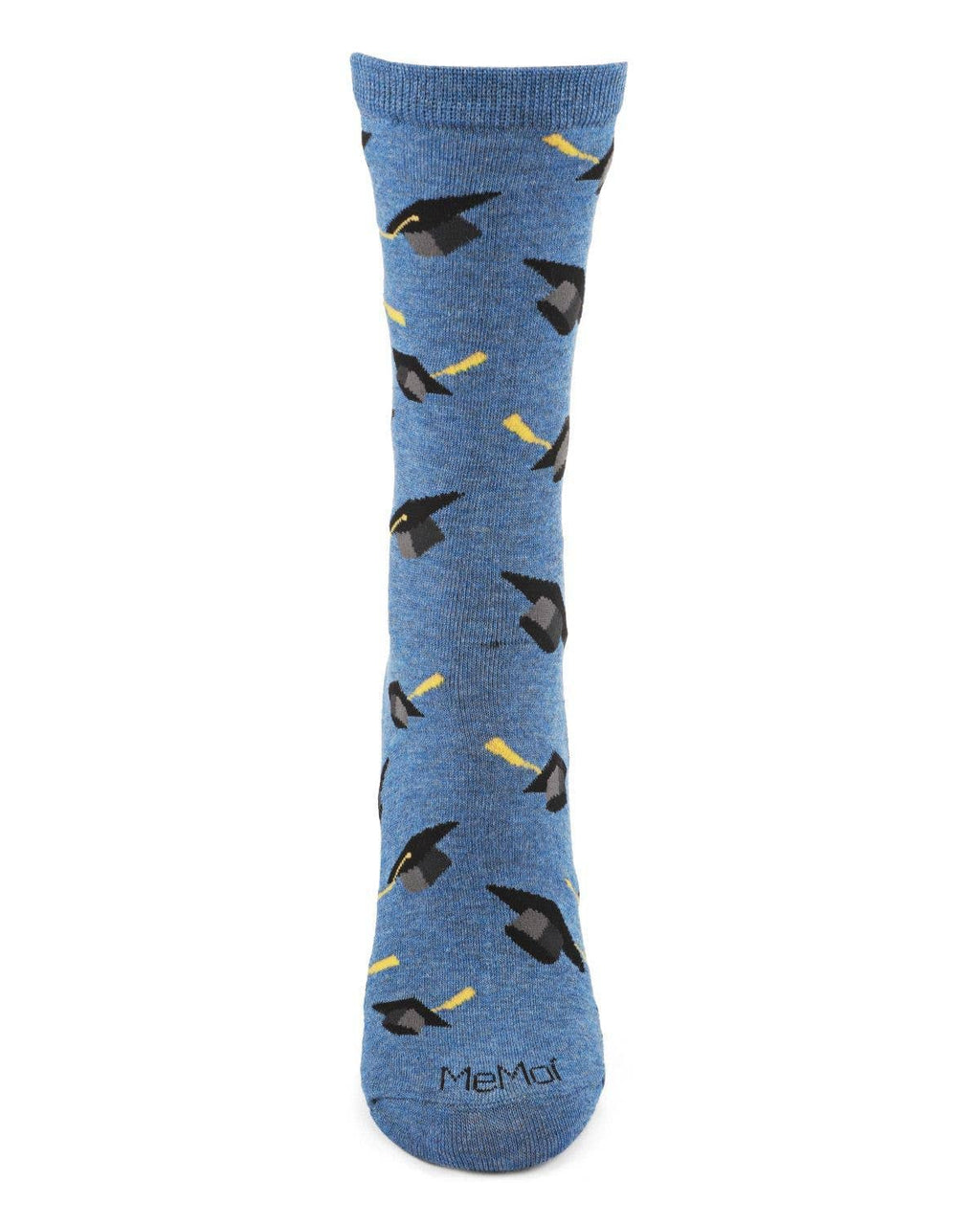 MeMoi - Women's - Graduation Cap Bamboo Crew Sock