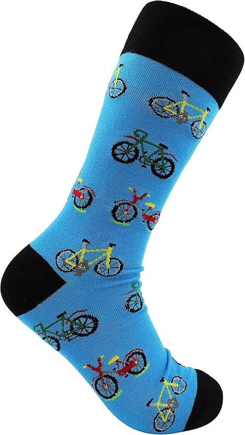 SoXcellent - Bicycle Sport Unisex Casual Pattern Crew Fun Socks
