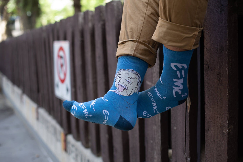 Good Luck Sock - Men's Albert Einstein Socks