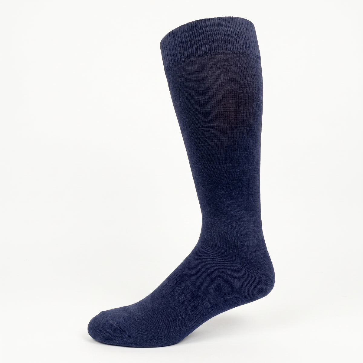 KEY - Men's Dress Socks-Cotton Flat Knit