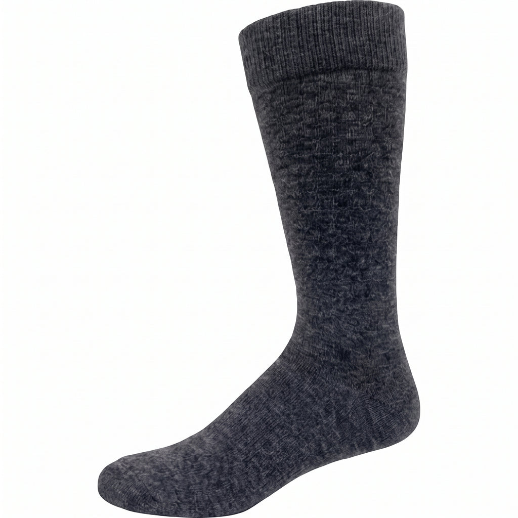 KEY - Men's Dress Socks-Cotton Flat Knit