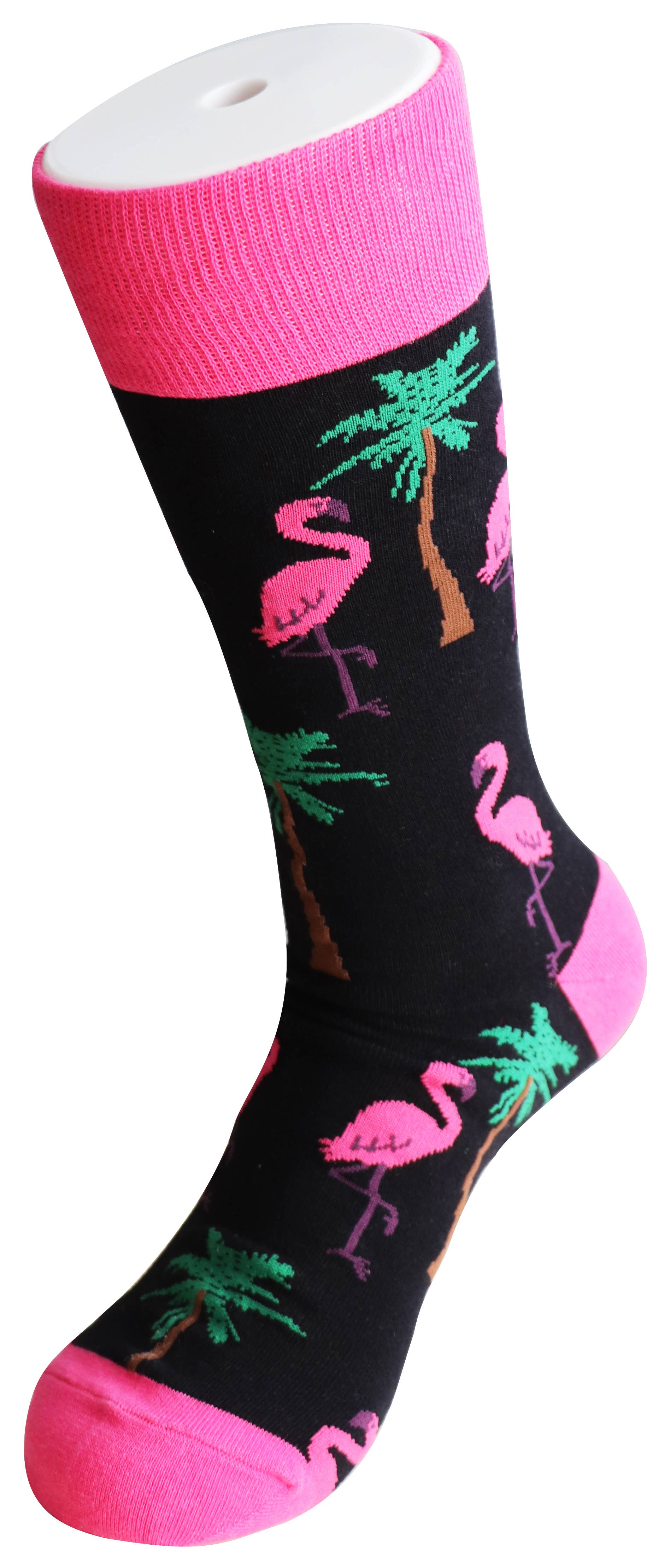 SoXcellent - Flamingo Tress Animal Unisex Luxury Socks - S