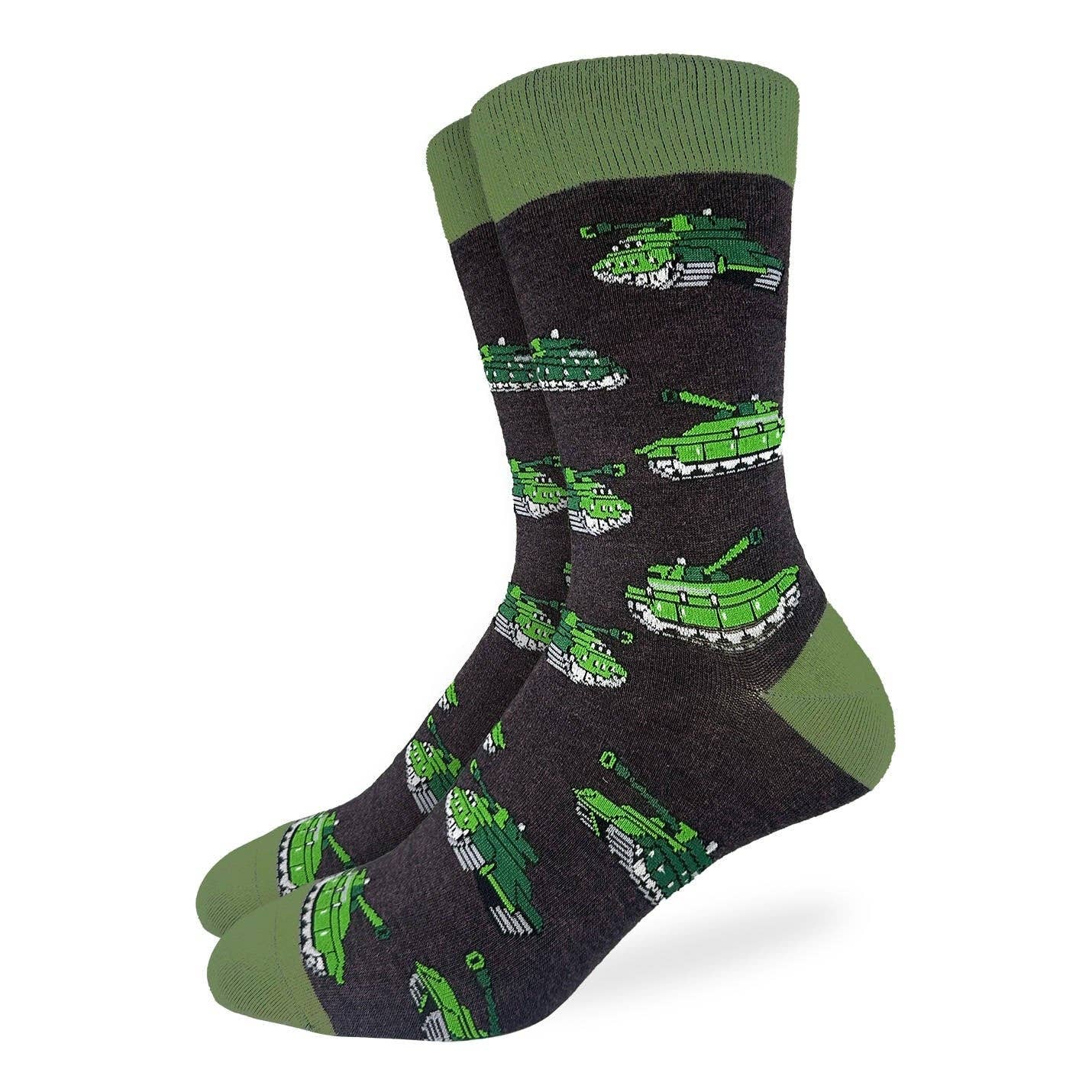 Good Luck Sock - Men's Military Tanks Socks