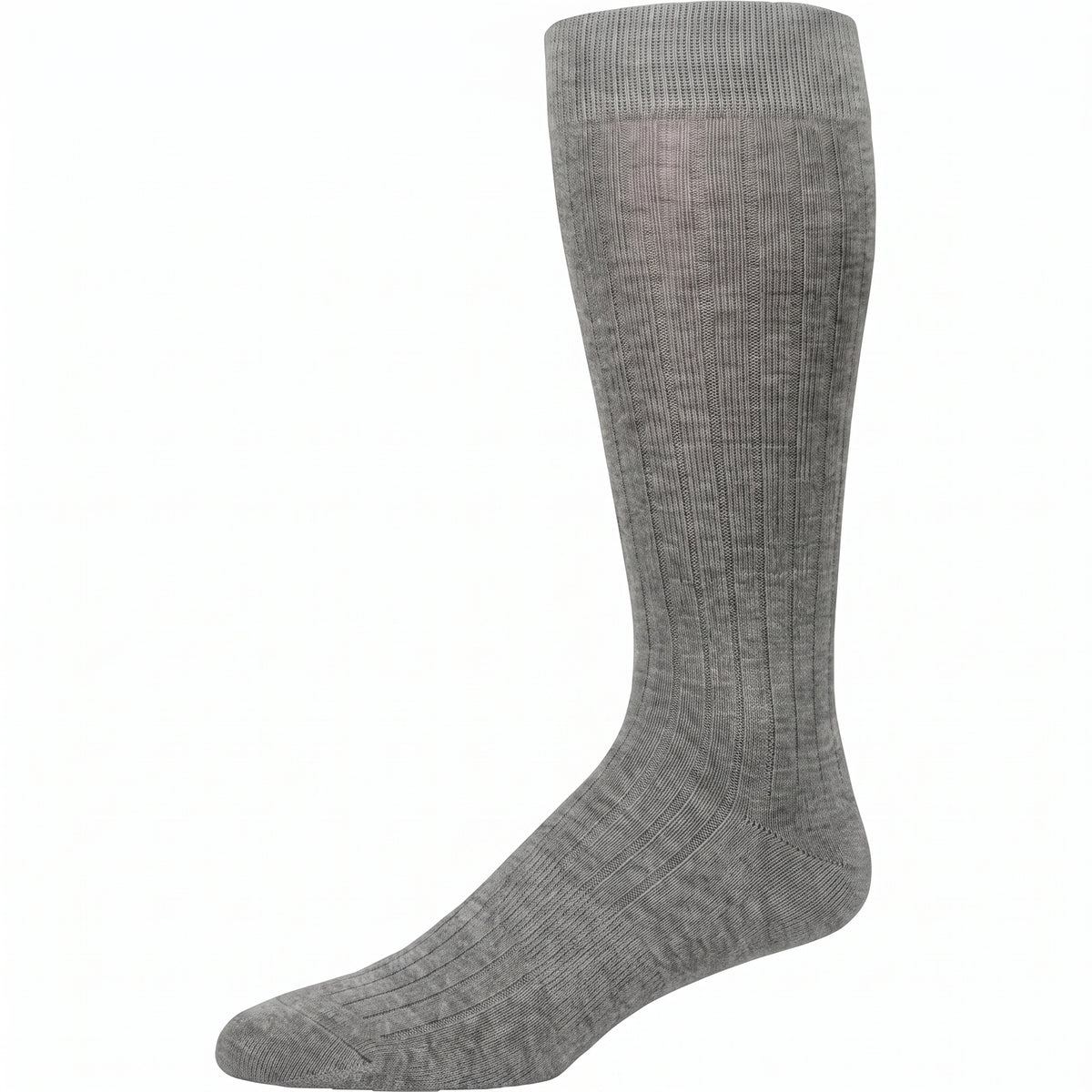 KEY - Men's Dress Socks - Cotton Broad Rib