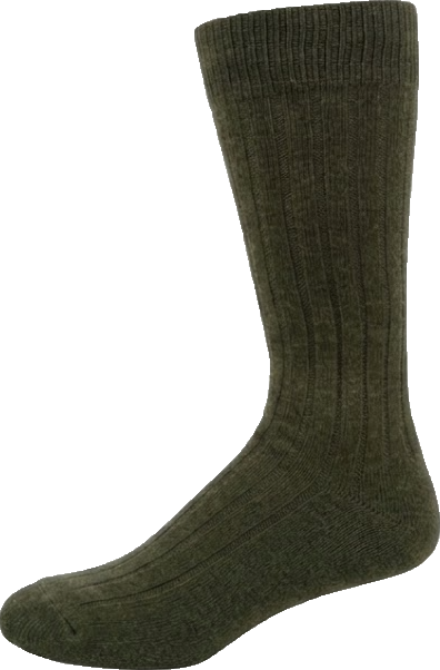KEY - Men's Dress Socks - Cotton Broad Rib