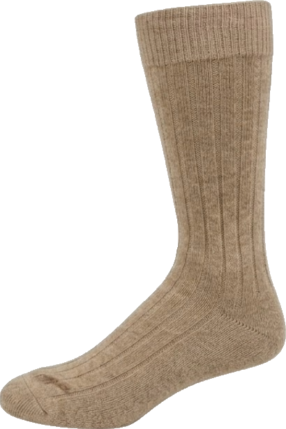 KEY - Men's Dress Socks - Cotton Broad Rib