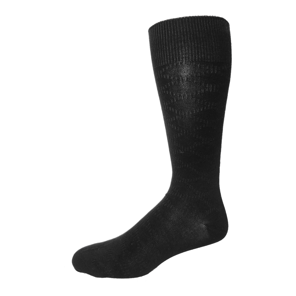 KEY - Diabetic Wellness -Men's - Non-Elastic -  Argyle - Bamboo