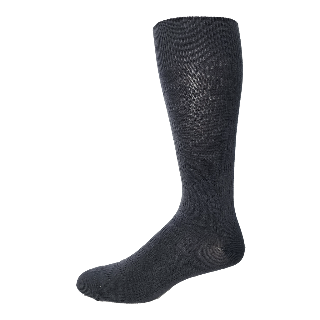 KEY - Diabetic Wellness -Men's - Non-Elastic -  Argyle - Bamboo
