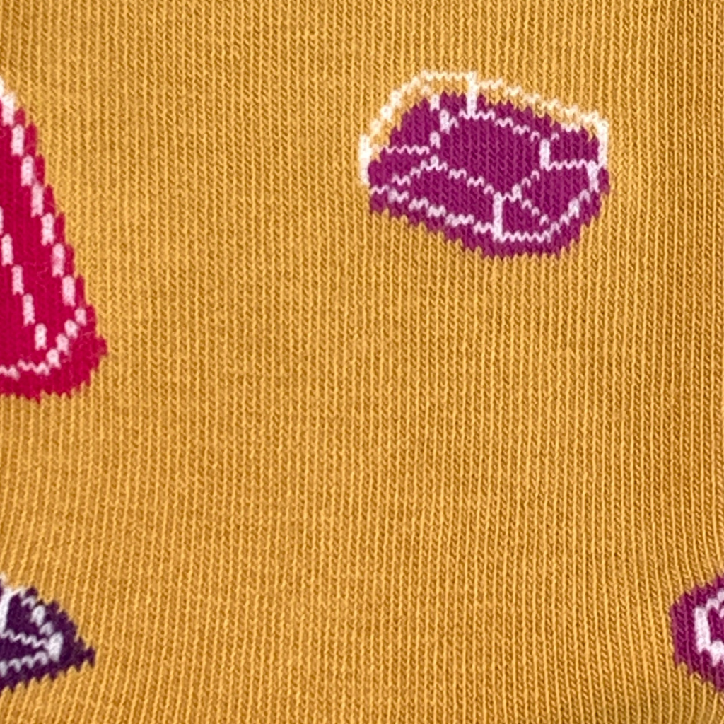 Friday Sock Co. - Women's Scatter Gemstone Crew  Socks - Colorful Gift for Mom