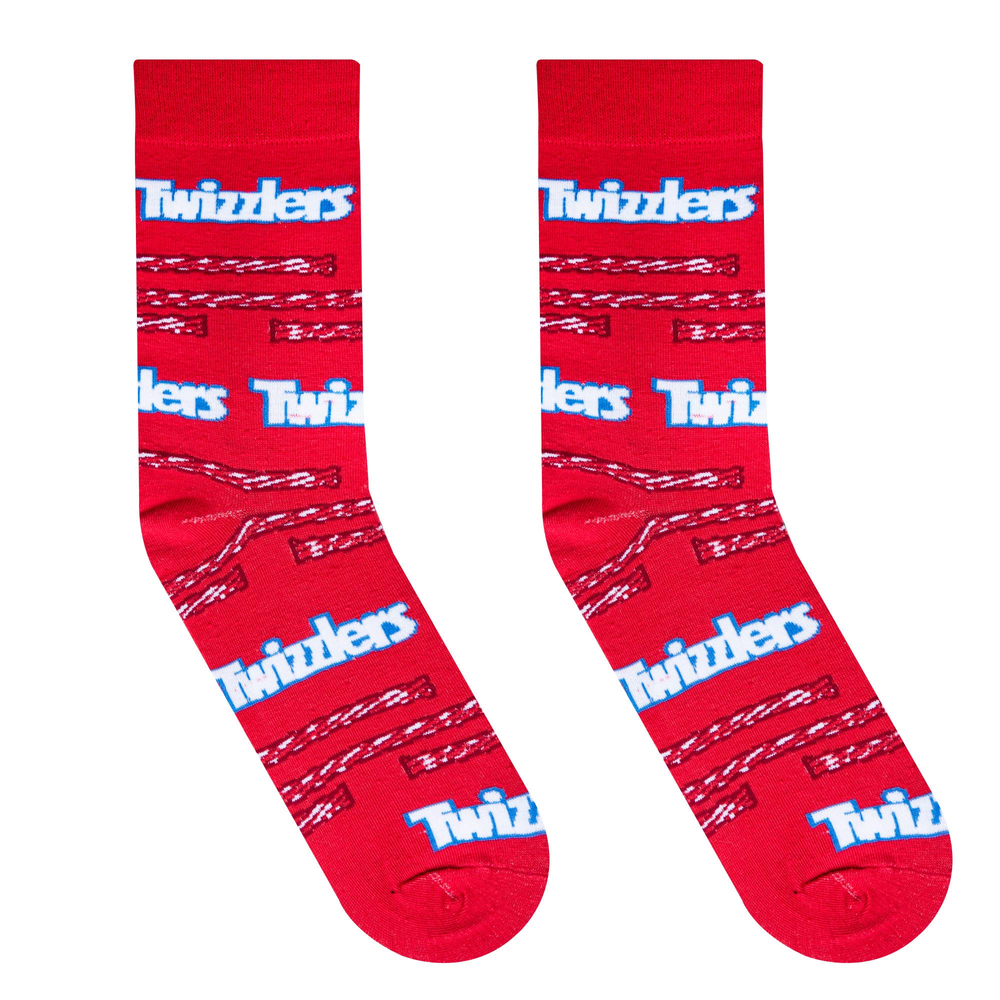 Crazy Socks - Twizzlers - Mens Crew Folded - Crazy Socks