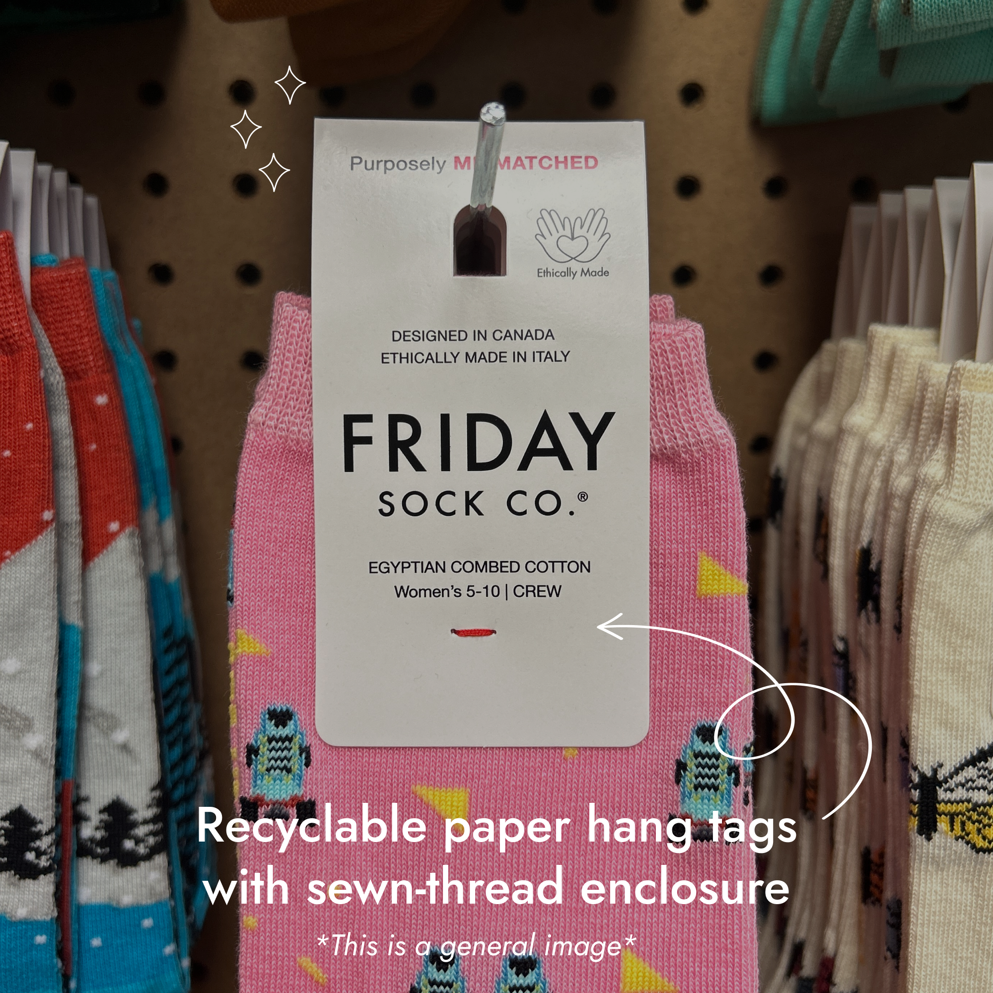 Friday Sock Co. - Women's Tiny Cat Party Crew Socks - Fun Gift for Cat Lover