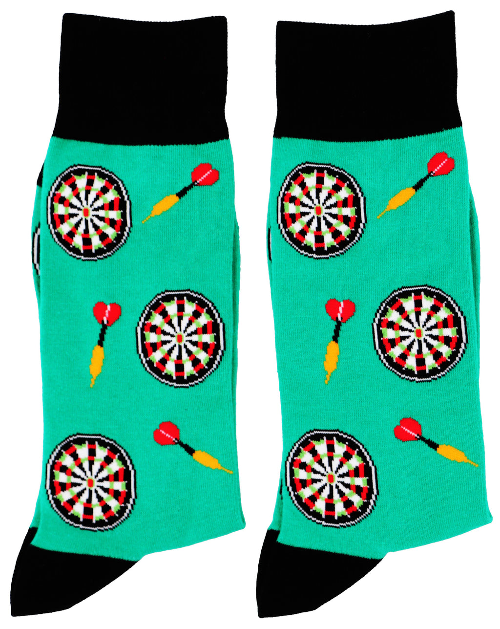 SoXcellent - Dart Board Tip Unisex Fun Dress Casual Pattern Funny Socks