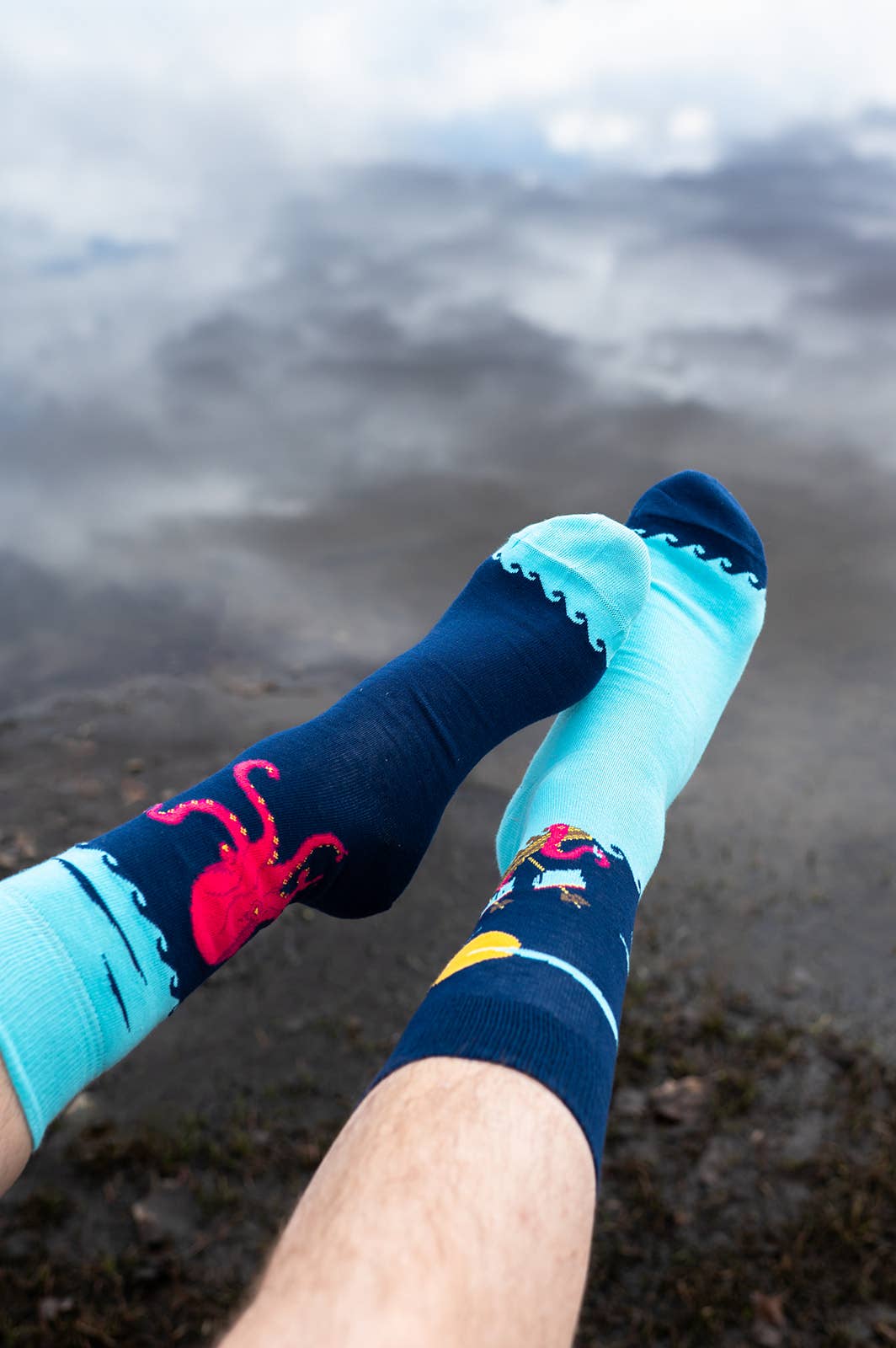 Friday Sock - Men's - Kraken & Ship Socks