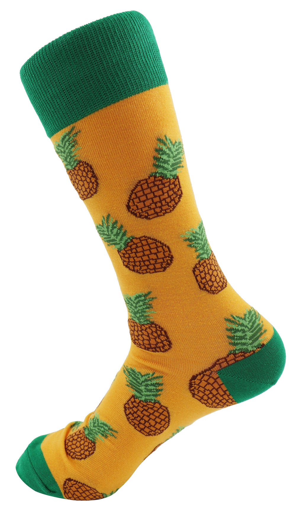SoXcellent - Pineapple Unisex Novelty Socks - M - Yellow