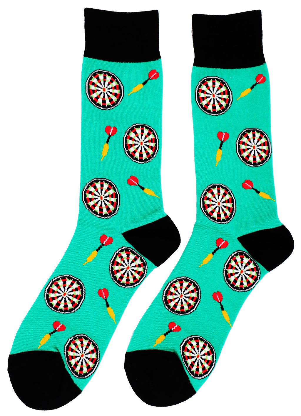 SoXcellent - Dart Board Tip Unisex Fun Dress Casual Pattern Funny Socks