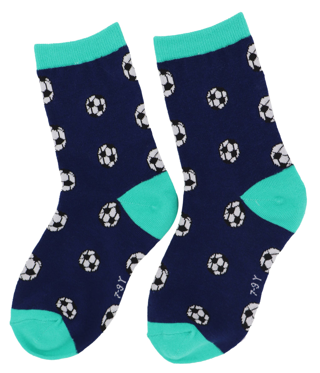 SoXcellent - Kids - Boy Girl Soccer Sport Novelty Socks