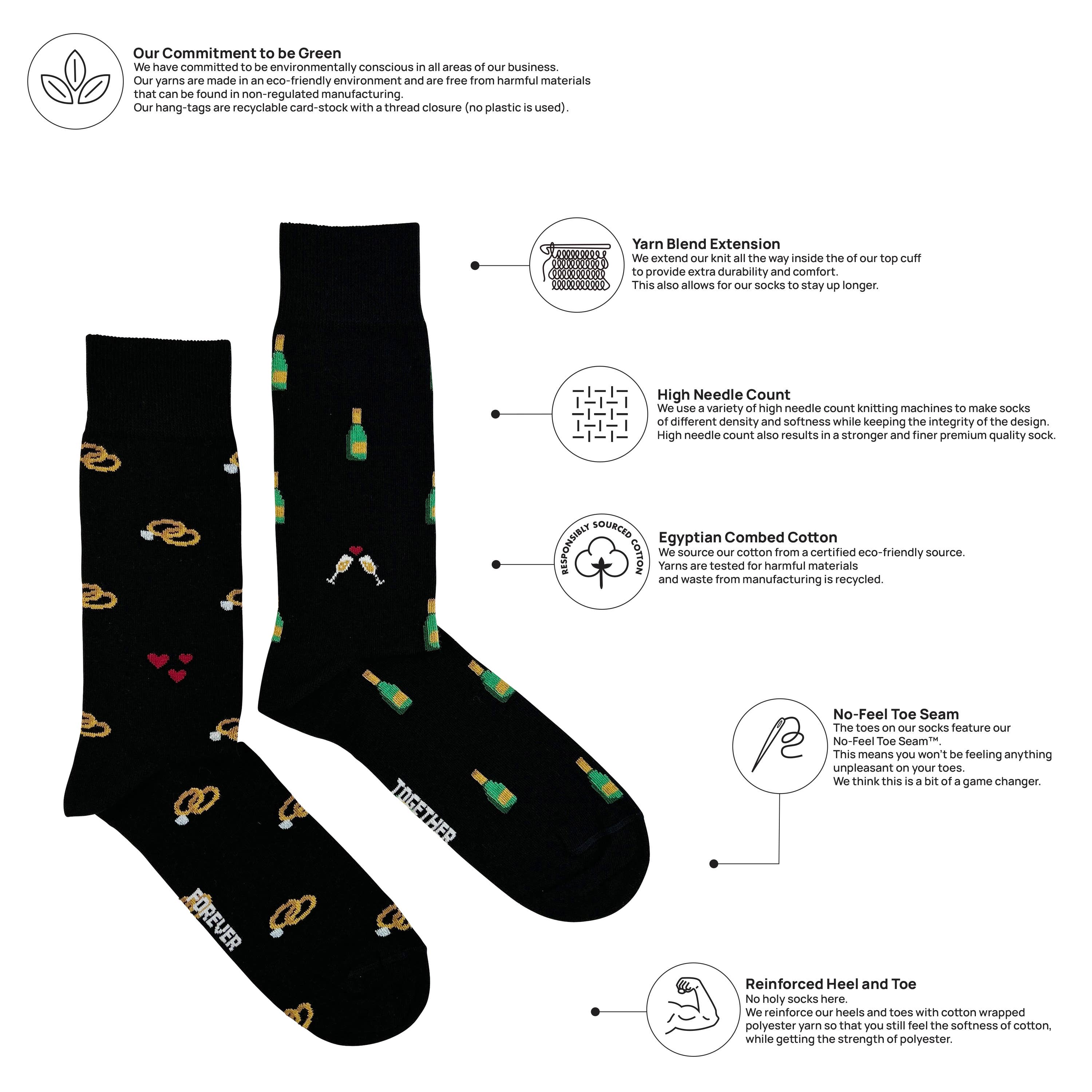 Friday Sock - Men's - Wedding Socks
