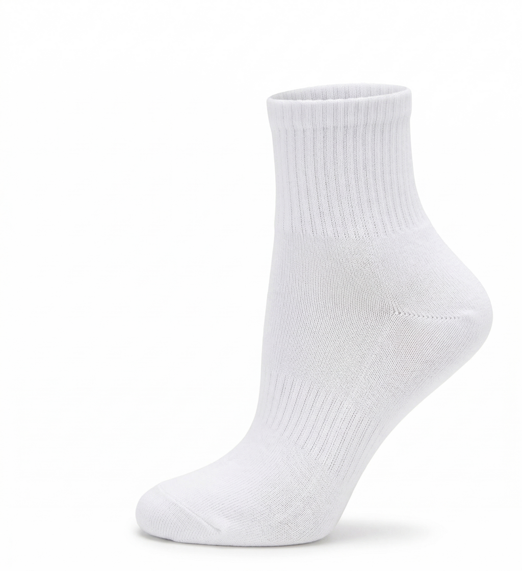 KEY - Diabetic Wellness - Women's - non binding - 1/2 Cushion Sole - Quarter Socks