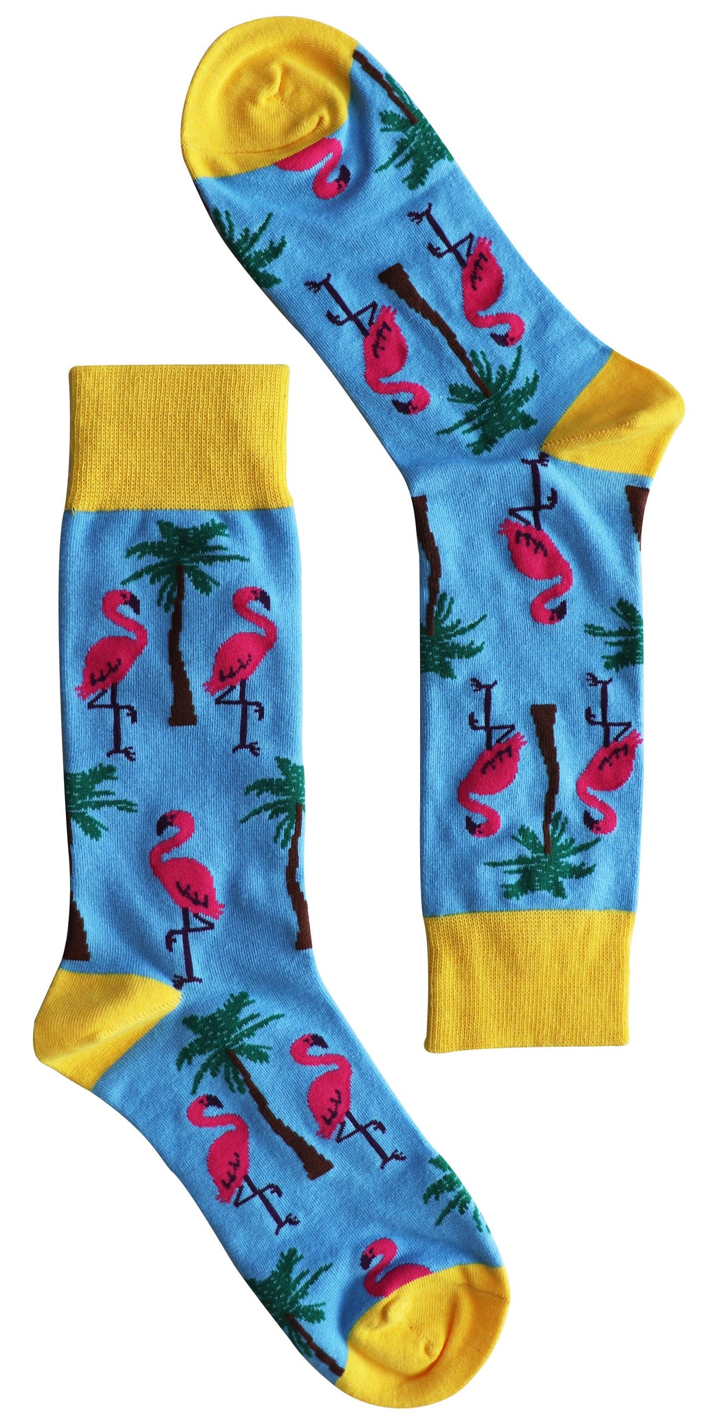 SoXcellent - Flamingo Tress Animal Unisex Luxury Socks - S