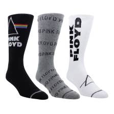 Perri's Socks - Pink Floyd Gift Box 3 Pack Crew Socks