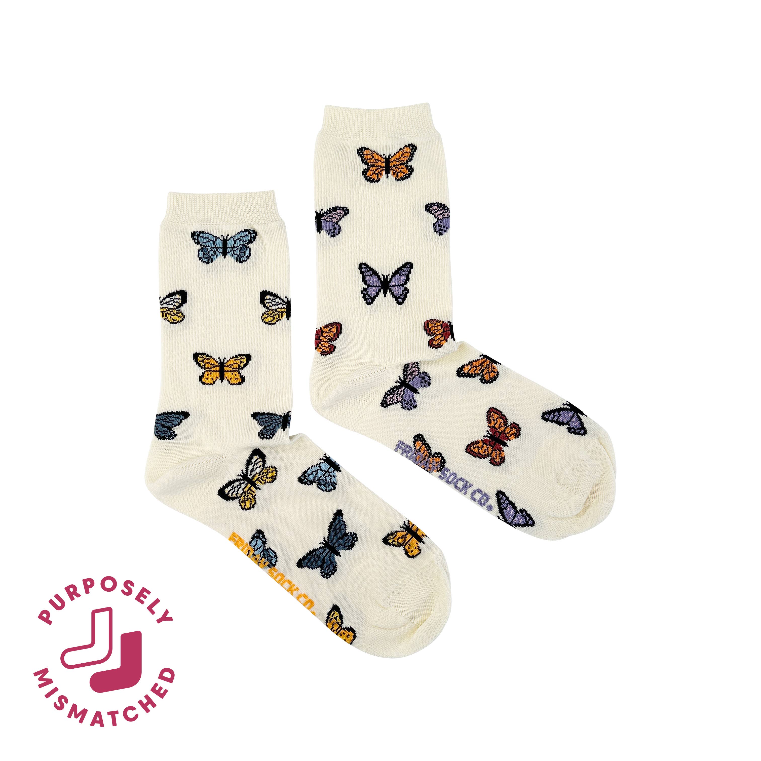 Friday Sock - Women's - Butterfly Socks