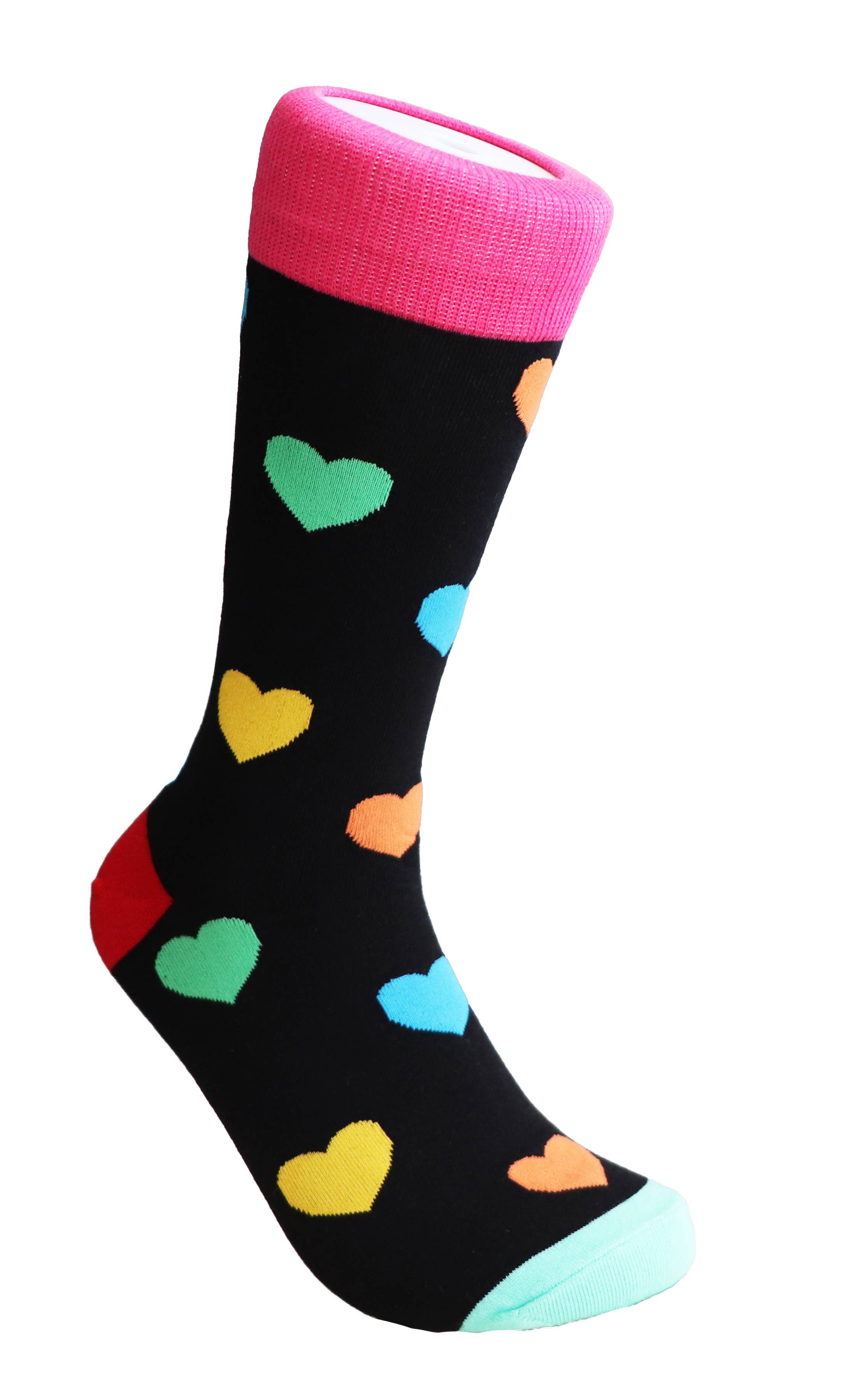 SoXcellent - Love Hearts Color Valentine Unisex Novelty Socks
