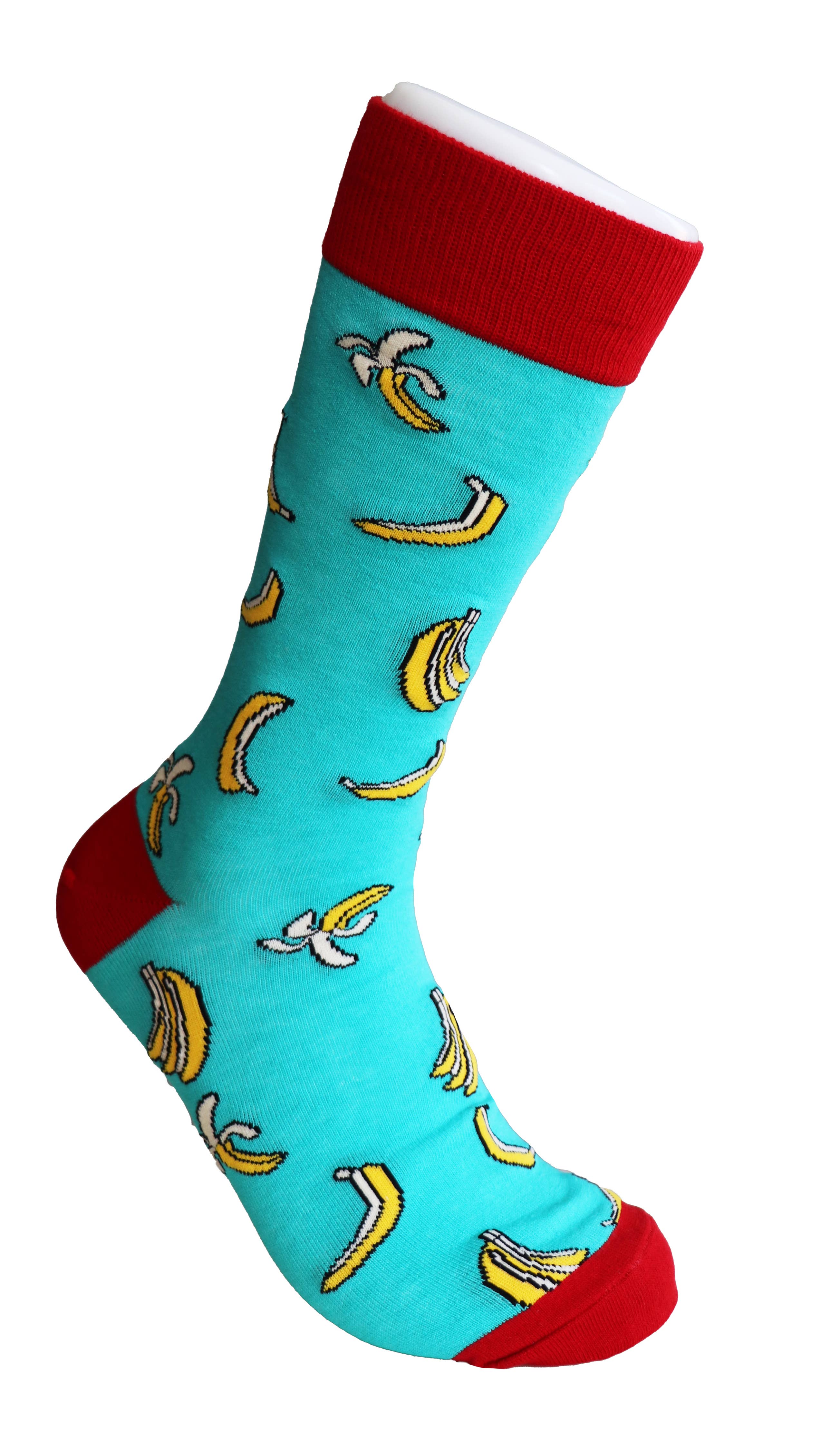 SoXcellent - Banana Fruit Unisex Casual Pattern Crew Fun Socks