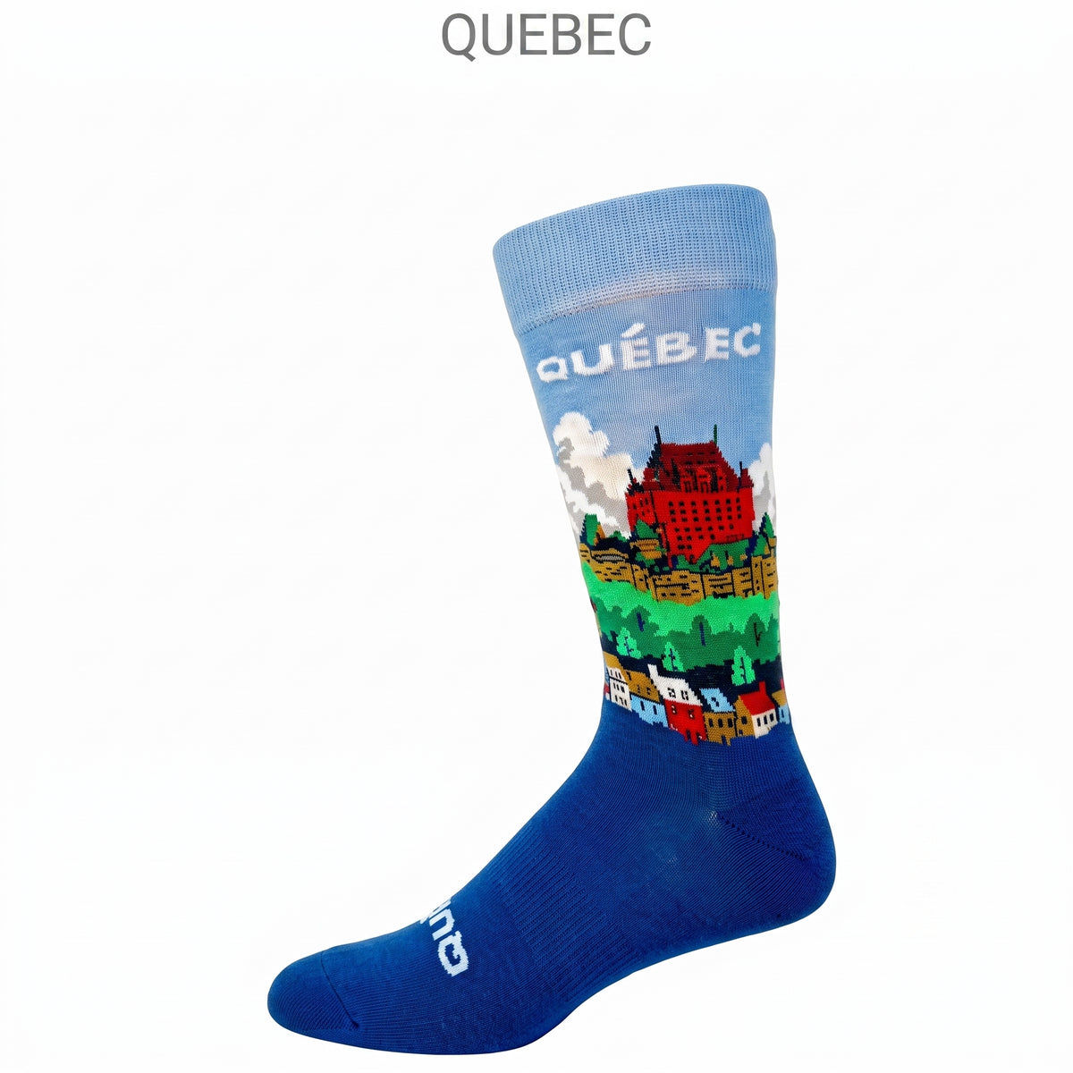 CRAZY TOES - MEN'S - QUEBEC Crew Socks