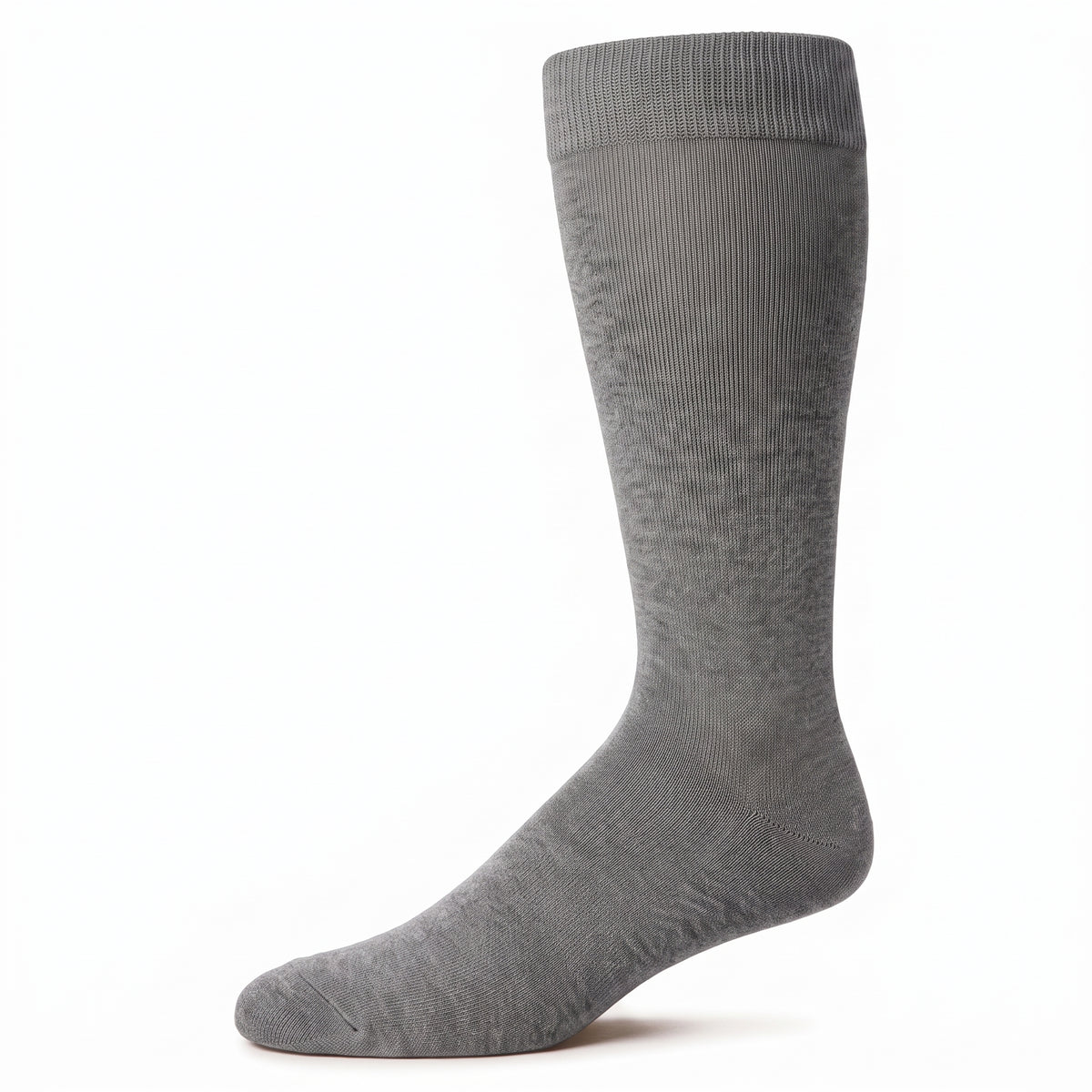 POINT ZERO - Men's Dress Socks - PLAIN: GREY